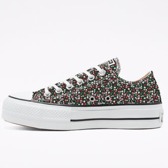 New Converse Vintage Floral Platform CTAS - Picture 5 of 5